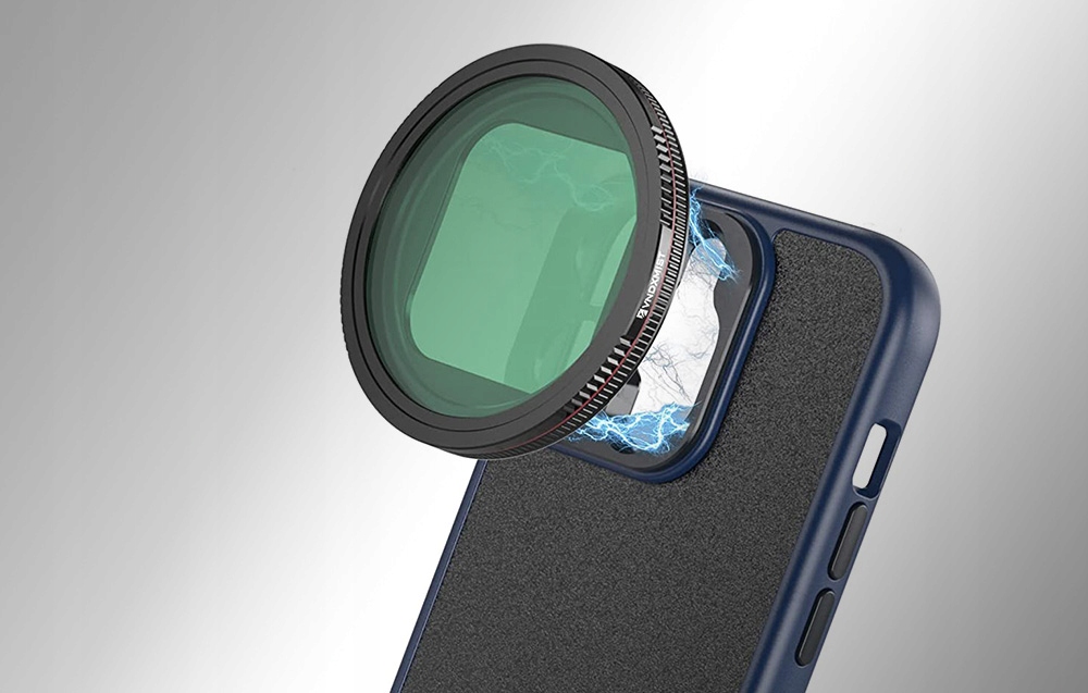 FREEWELL FILTR SHERPA DO TELEFONU IPHONE 13 PRO/MAX 14 PRO/MAX 15 PRO/MAX Marka FREEWELL