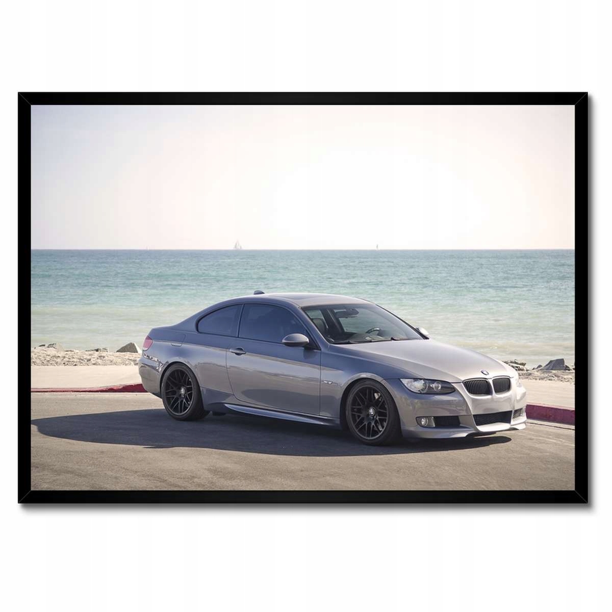 Plakáty v rámu 70x50 Bmw na pláži