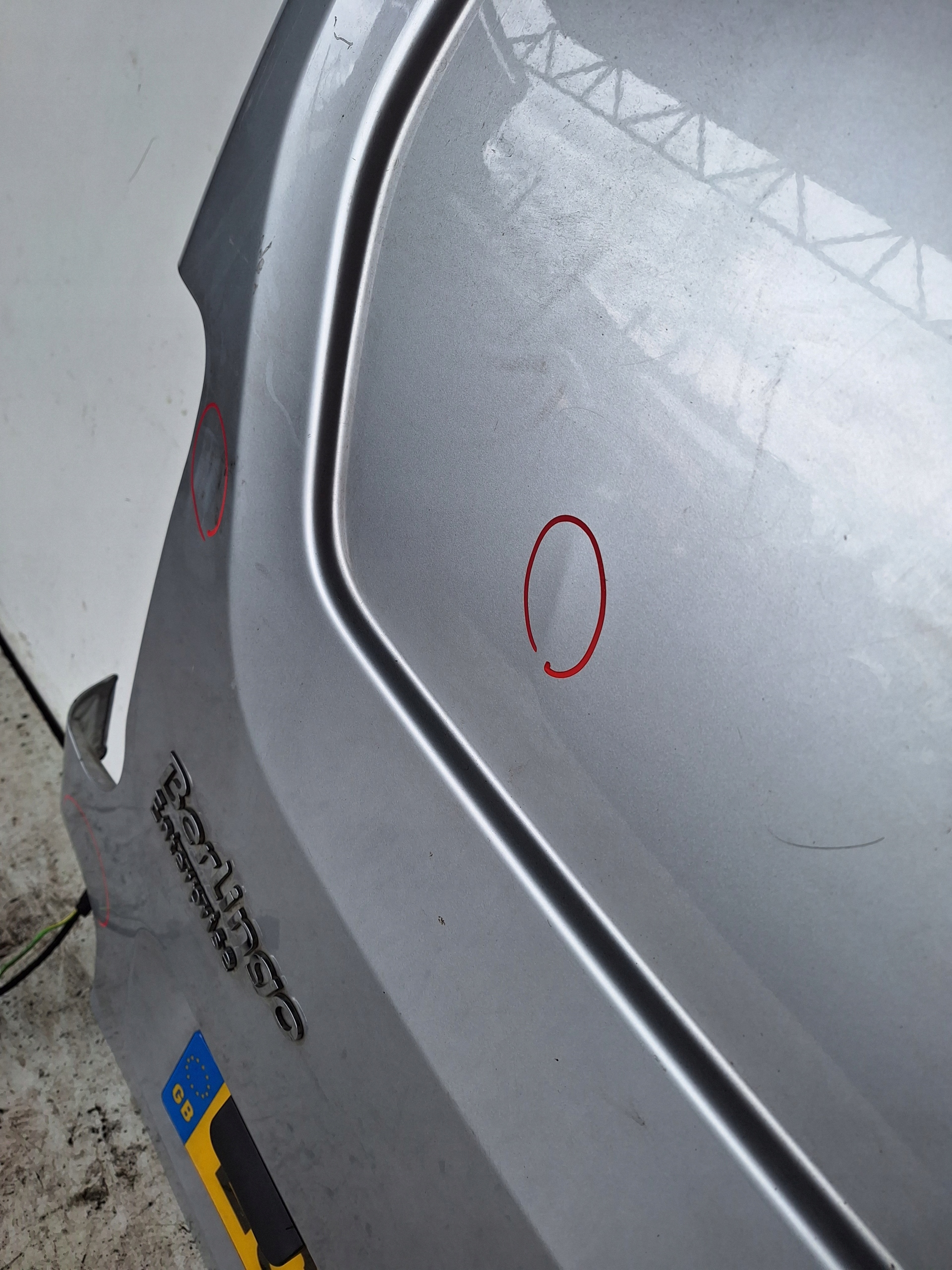 BERLINGO III PARTNER III 08-18 Tür links heck