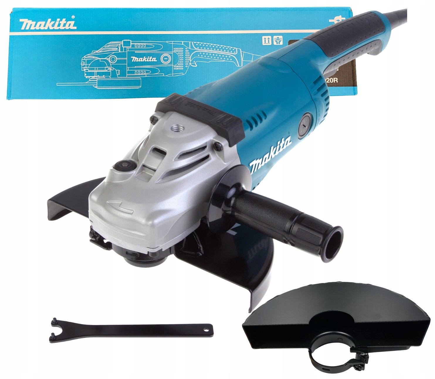 Szlifierka Kątowa Makita 230MM 2200W Łagodny Rozruch