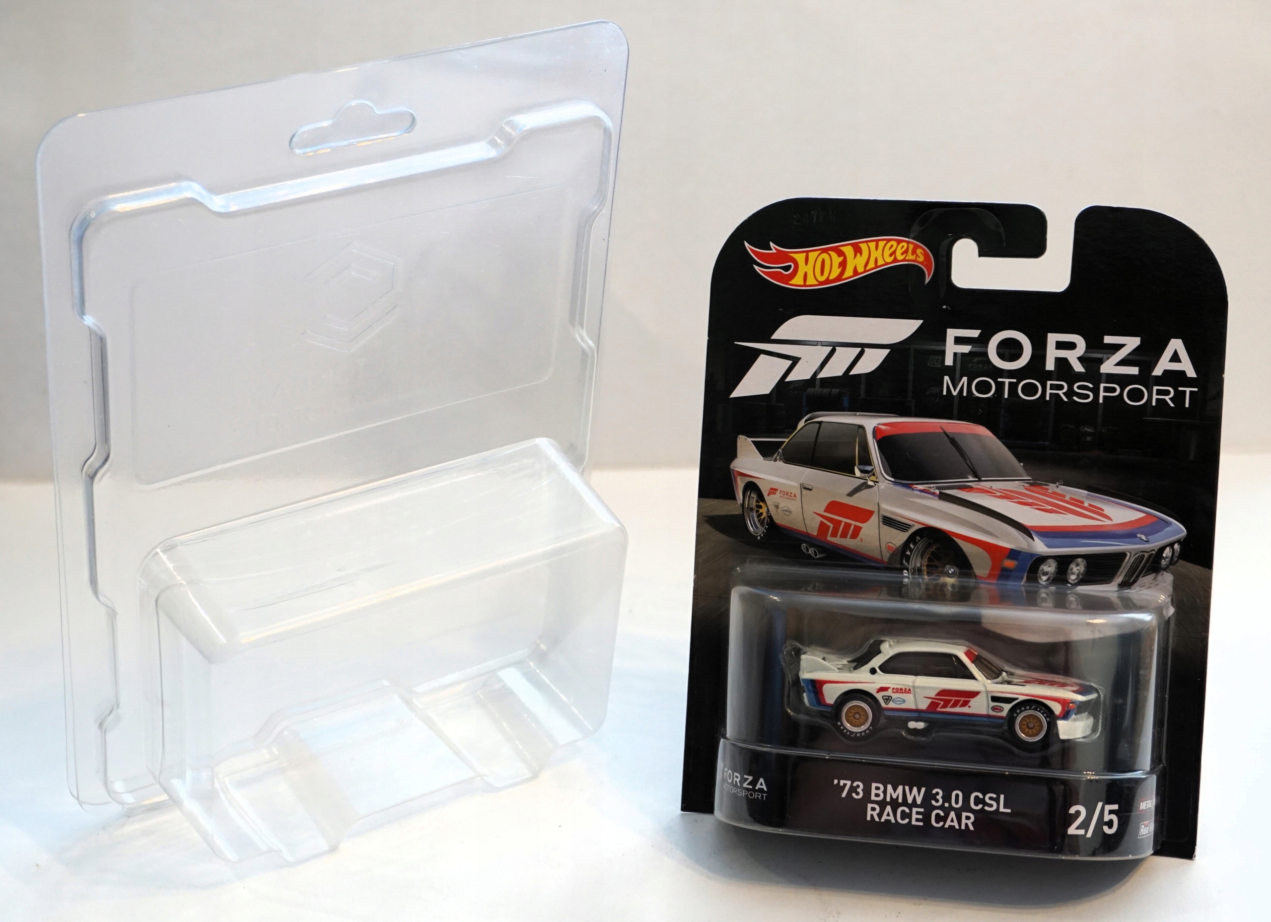 HOT WHEELS 73 BMW CSL RACE CAR FORZA MOTORSPORT NOWY AUTKO