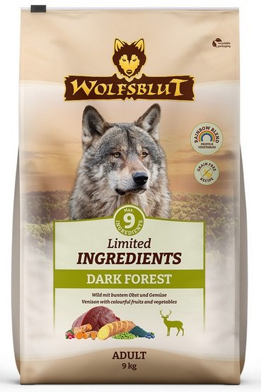 Levně Wolfsblut Dog Limited ▷ Tmavý les – zvěřina a batáty 9 kg