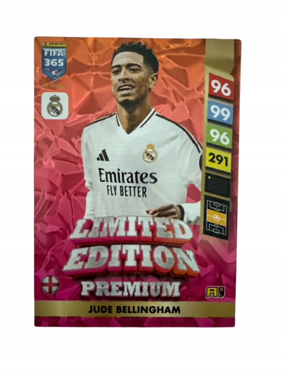 Panini Fifa 365 2025 Limited Premium Jude Bellingham Real Madryt