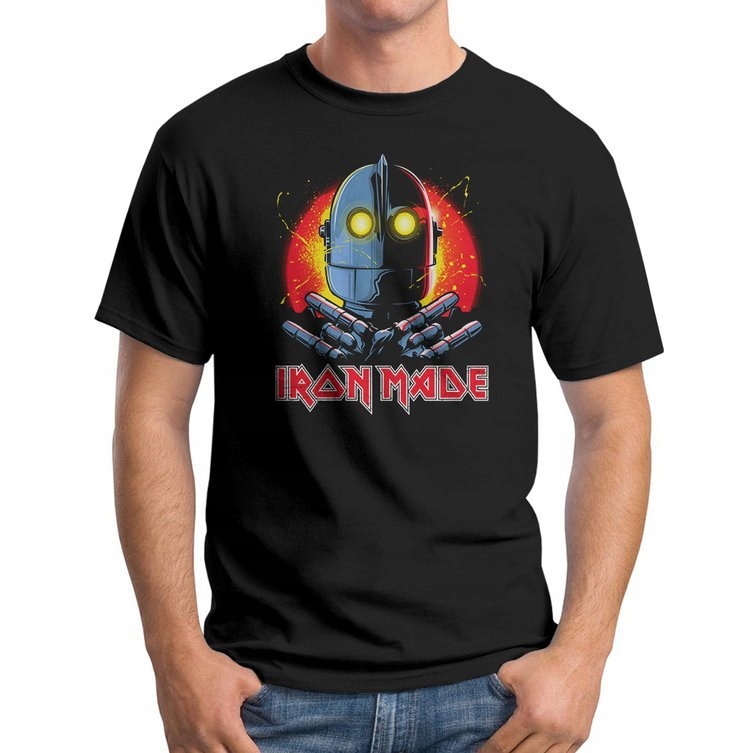 

Koszulka T-Shirt Iron Made Robot L