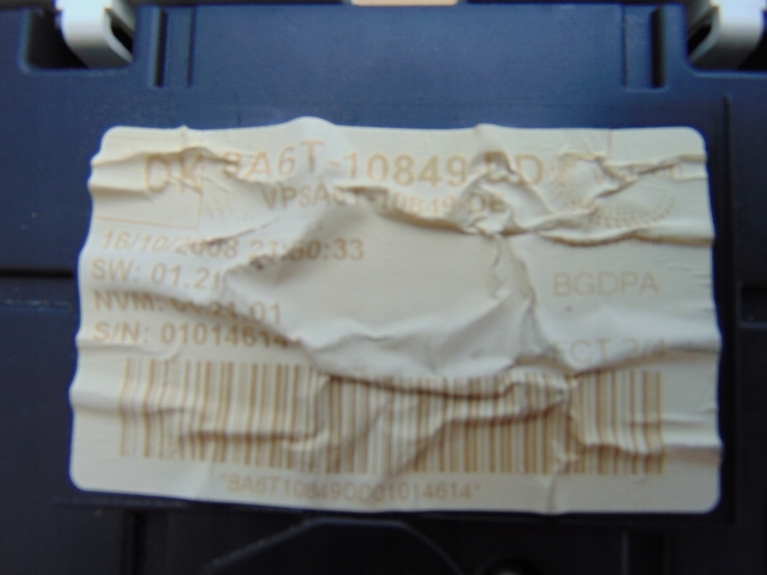 спидометр FORD Fiesta MK7 8A6T-10849-DD