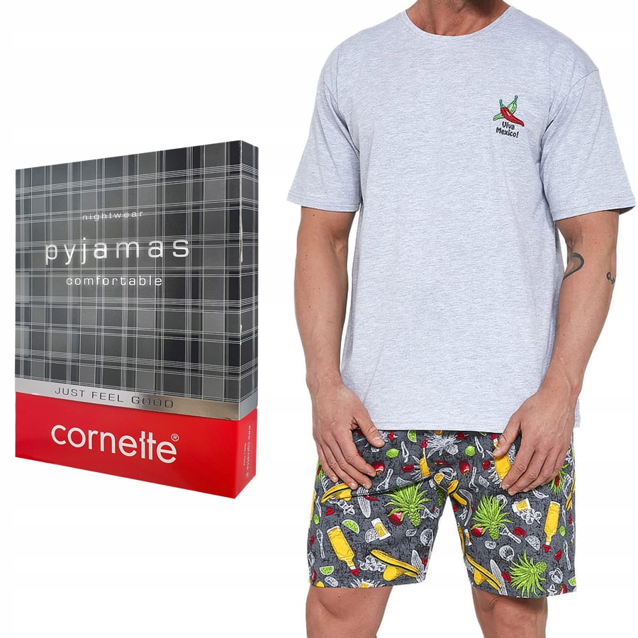 

Męska piżama Cornette Mexico kr. ręk. 326/107 r M