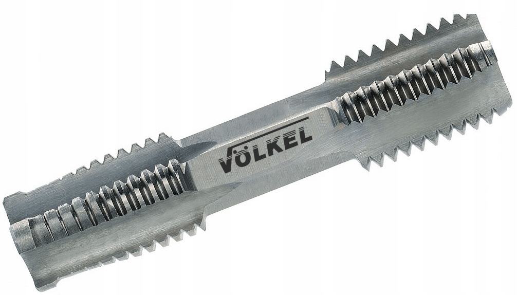 Gwintownik dwustronny calowy rurowy G 1" x 11zw. HexTap DS HSS-G VOLKEL