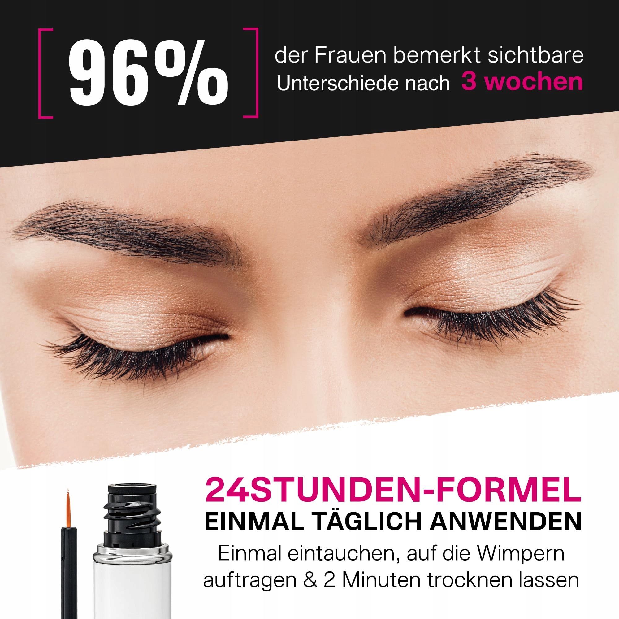 LASHCOCAINE Serum Do Rzęs Długie Rzęsy Wegańskie Made In Germany — miniatura 4
