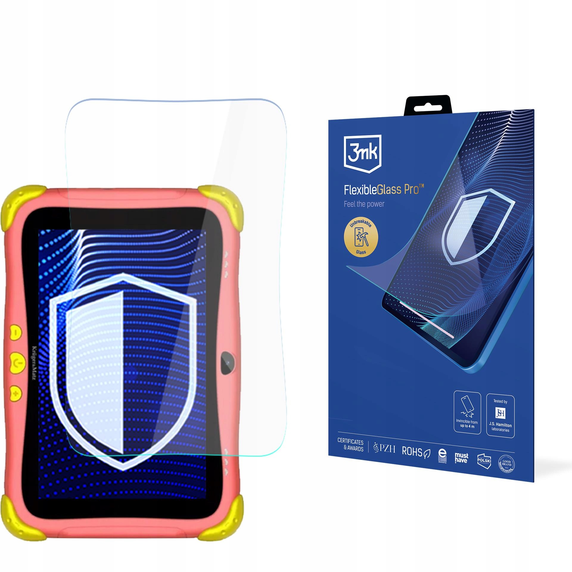 Sklo na displej pro Kruger&Matz Fun 808 3mk FlexibleGlass Pro