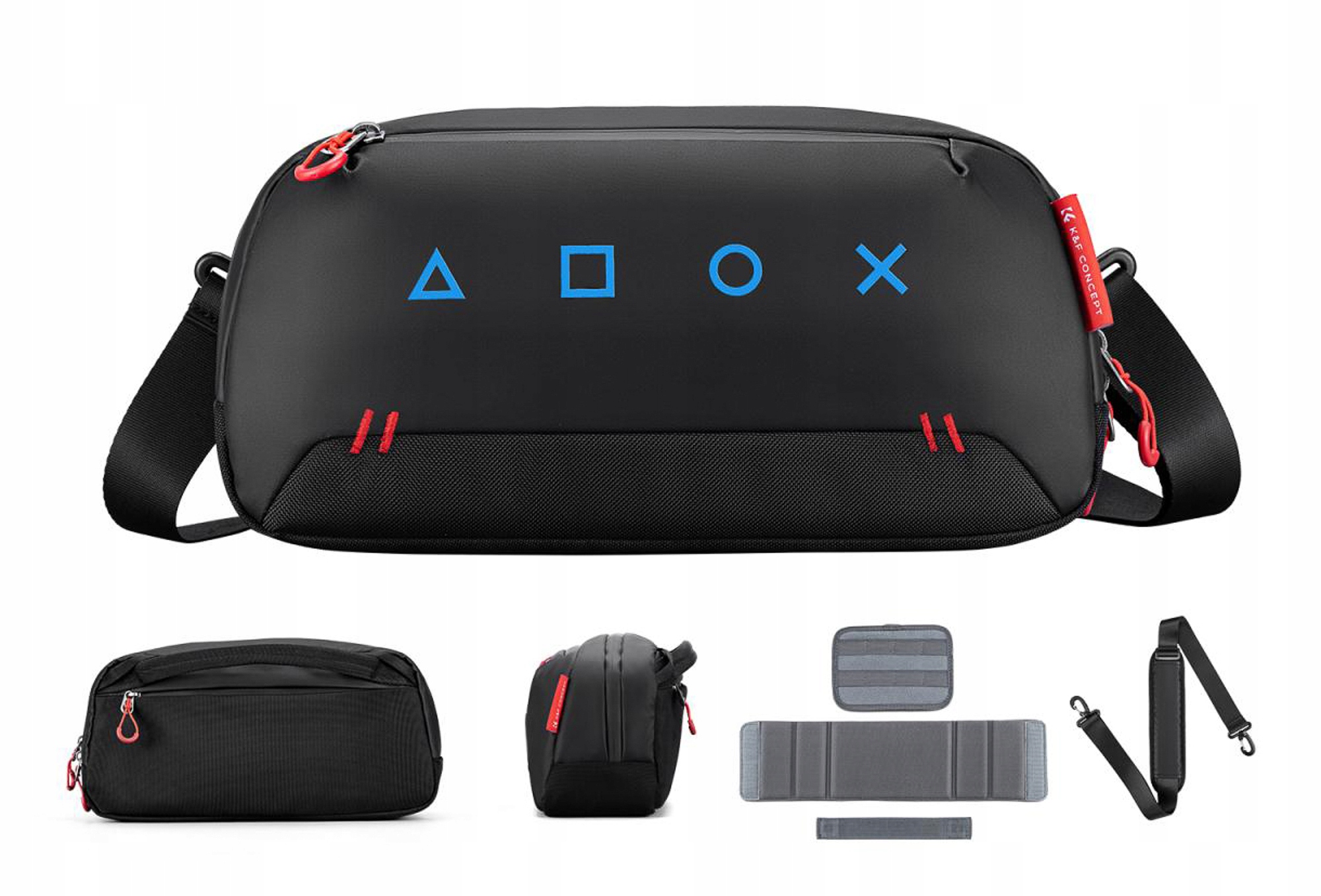 Torba na ramię K&f Concept Urban Wander 16 5 l na aparat, konsolę, kamerę