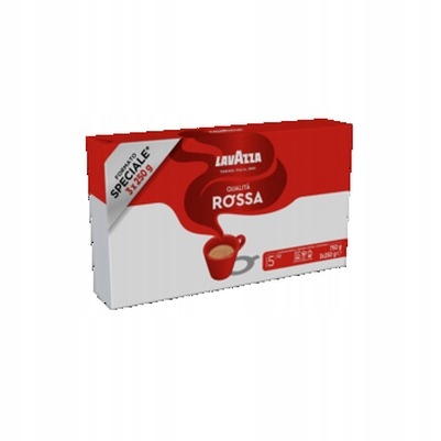 3x 250g Lavazza Kawa mielona qualita rossa