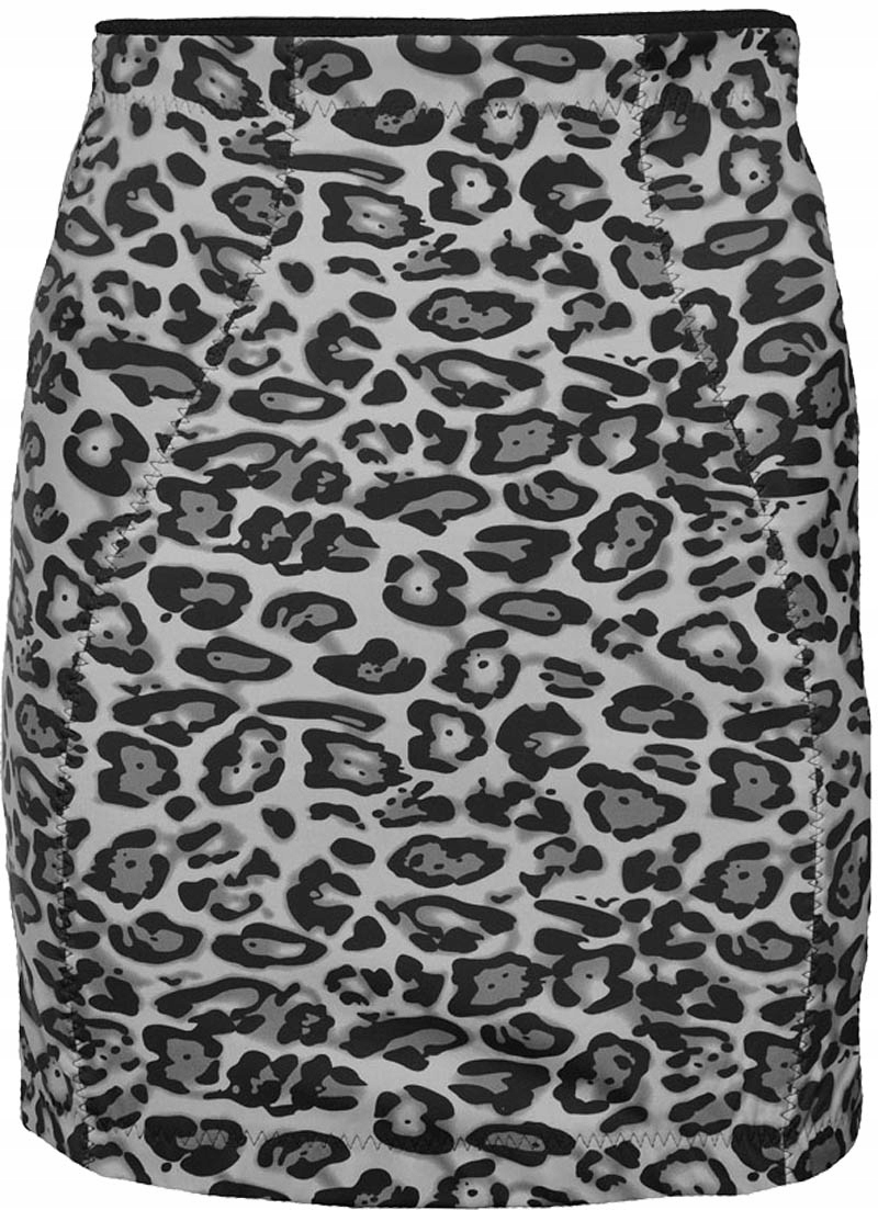 

Ołówkowa Mini Spódniczka Spódnica Leopard XL 42