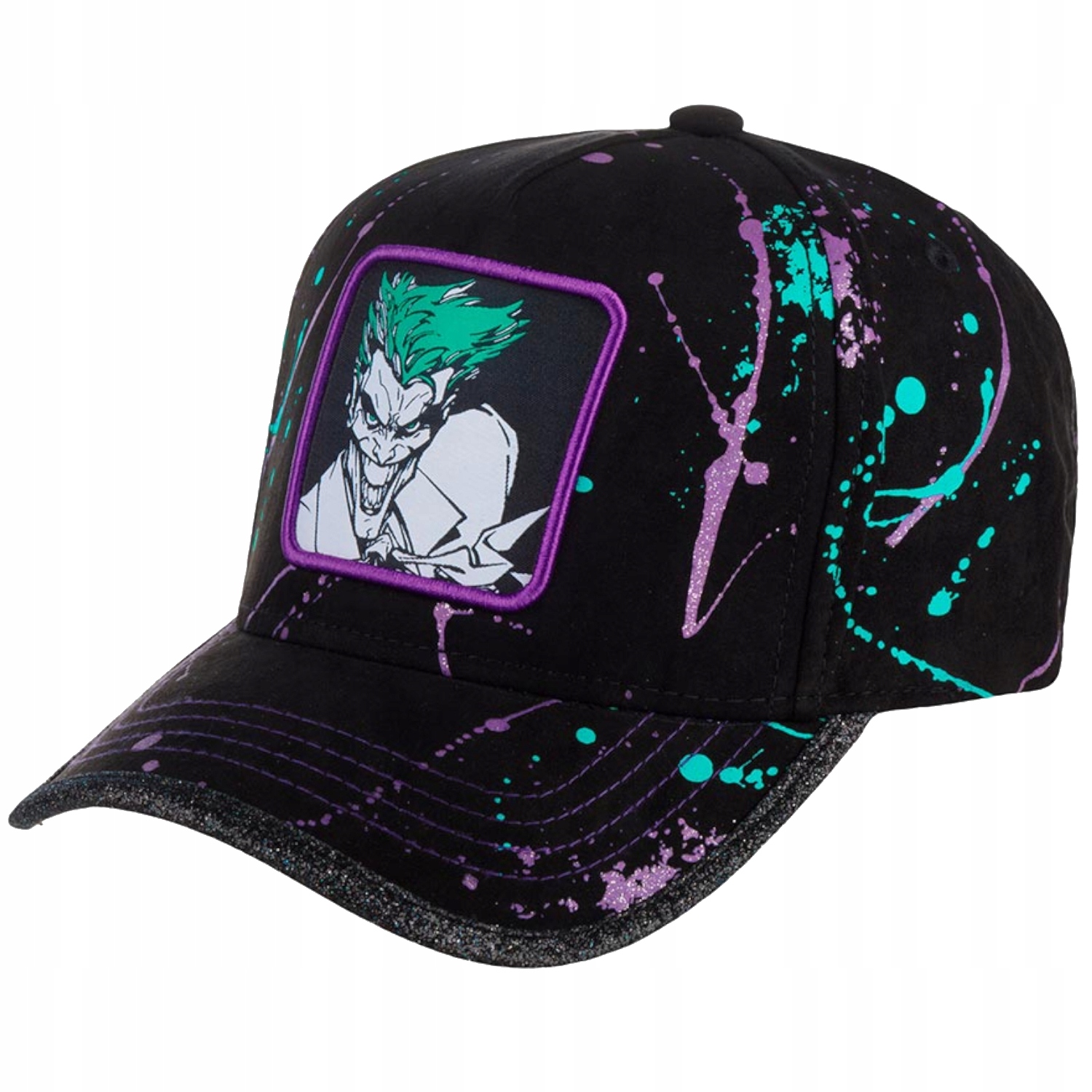 Capslab DC Comics Joker Cap [uni] Pánská Kšiltovka Polyester černá