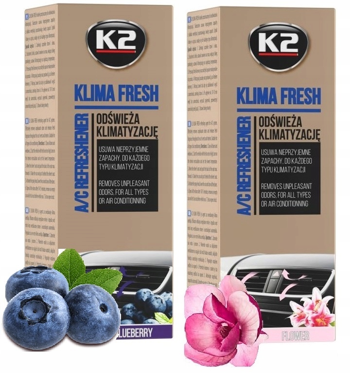 K2 KLIMA FRESH ODGRZYBIACZE DO KLIMATYZACJI MIX