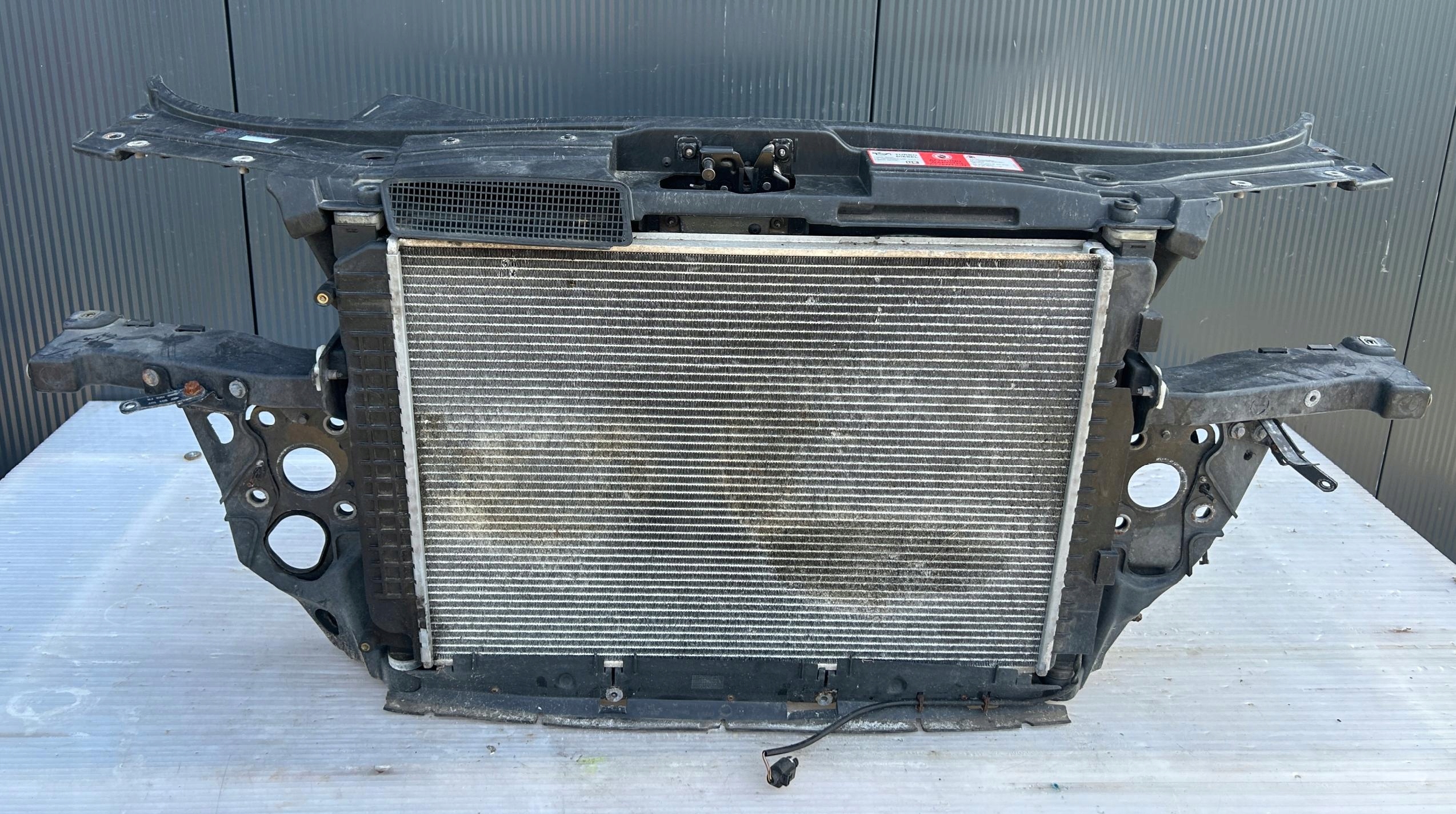 support panel for radiators radiator AUDI A6 C5 2.5 TDI