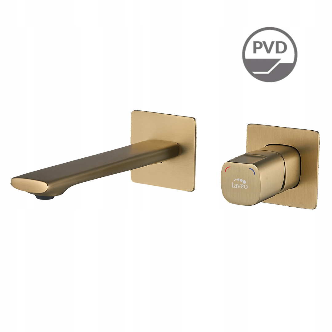 Podomietková Umývadlová Batéria, Zlato Brúsené S Korkom Klik Klak