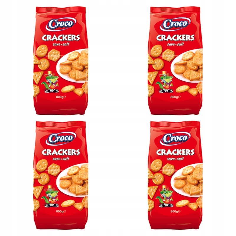 Croco Krekry solené 800 g X4