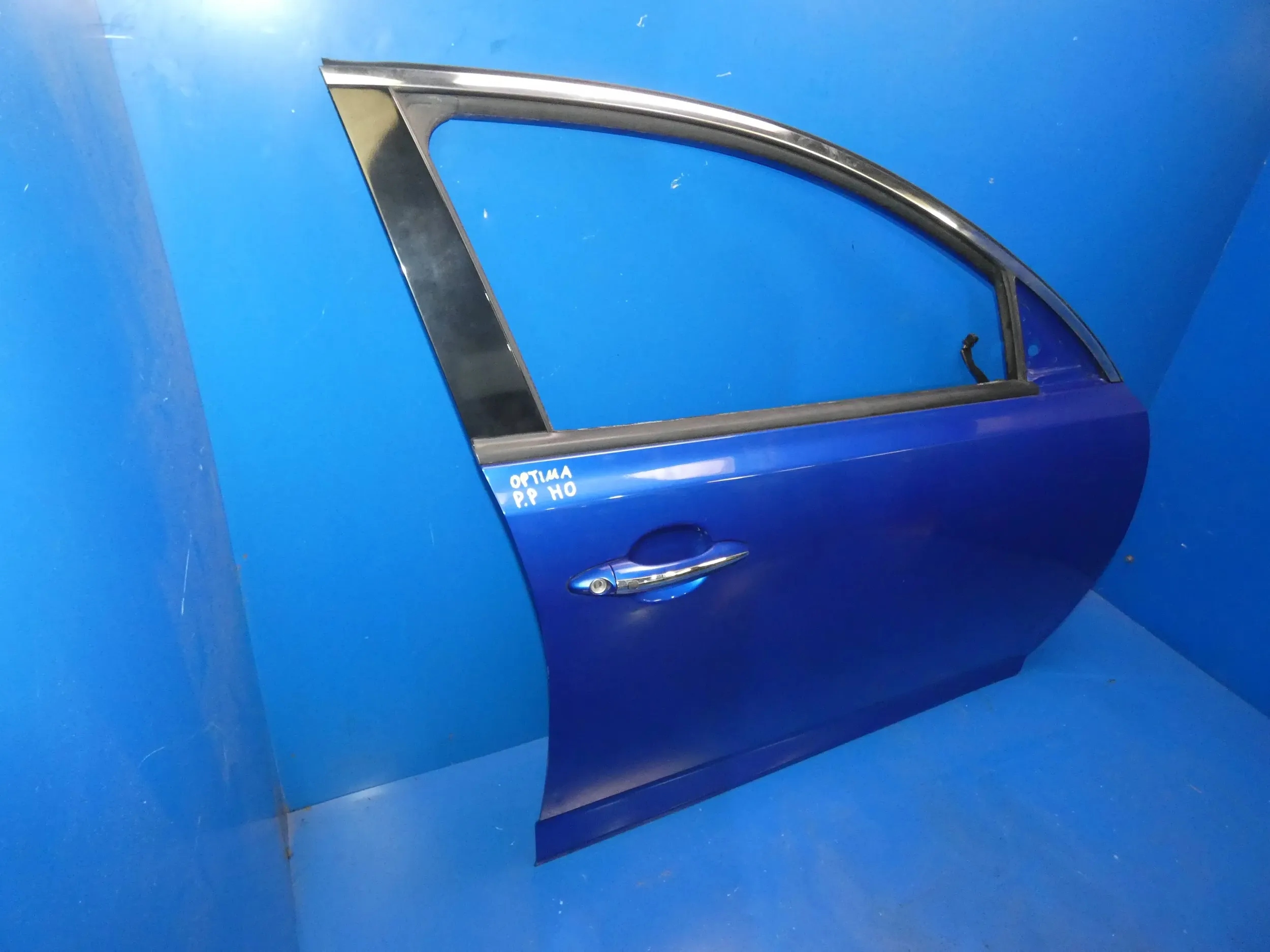 KIA OPTIMA III door right front front complete without BOCZKA and mirrors