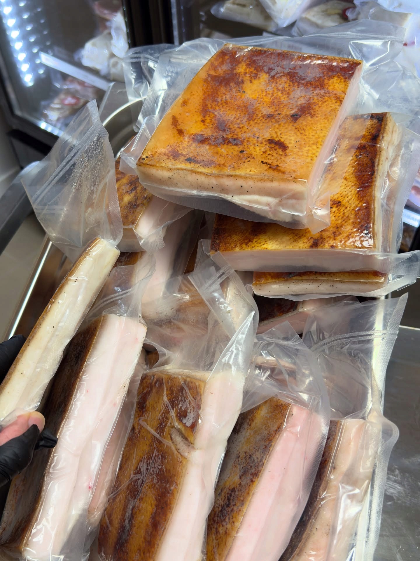 Słonina słona cienka do 4 cm 1 kg