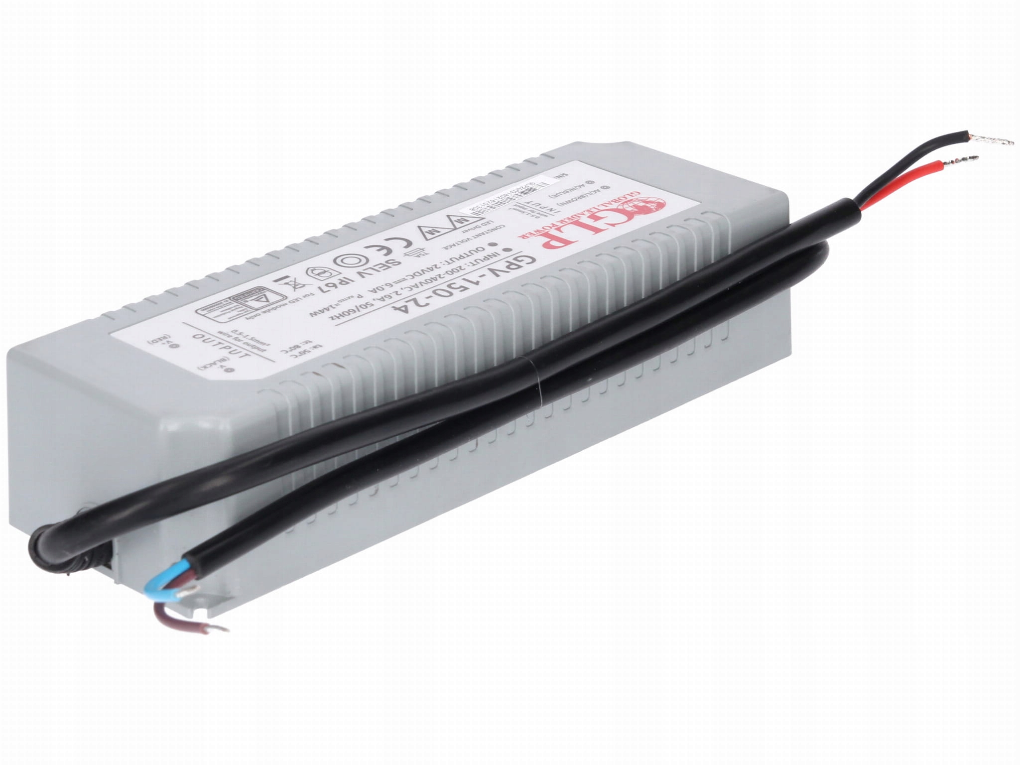 Hermetický zdroj Glp 24V 144W IP67 Gpv