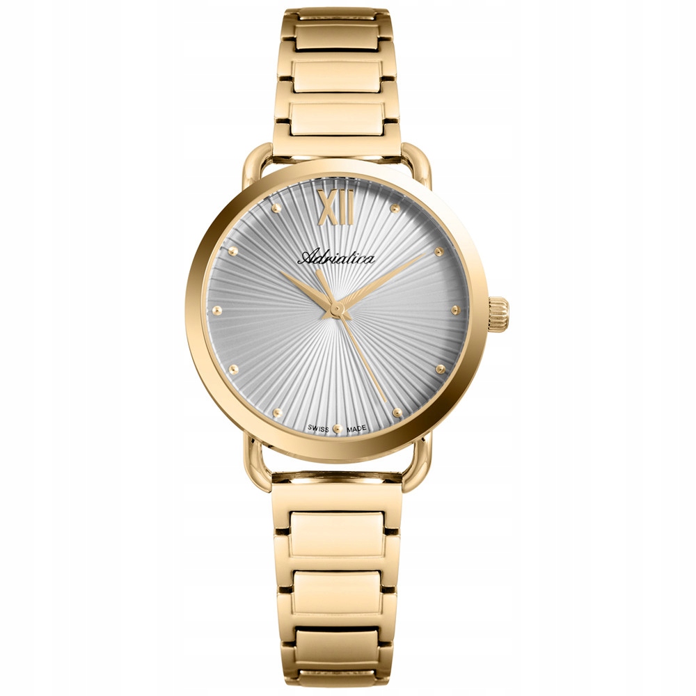 Dámské hodinky Adriatica A3729.1187Q zlaté