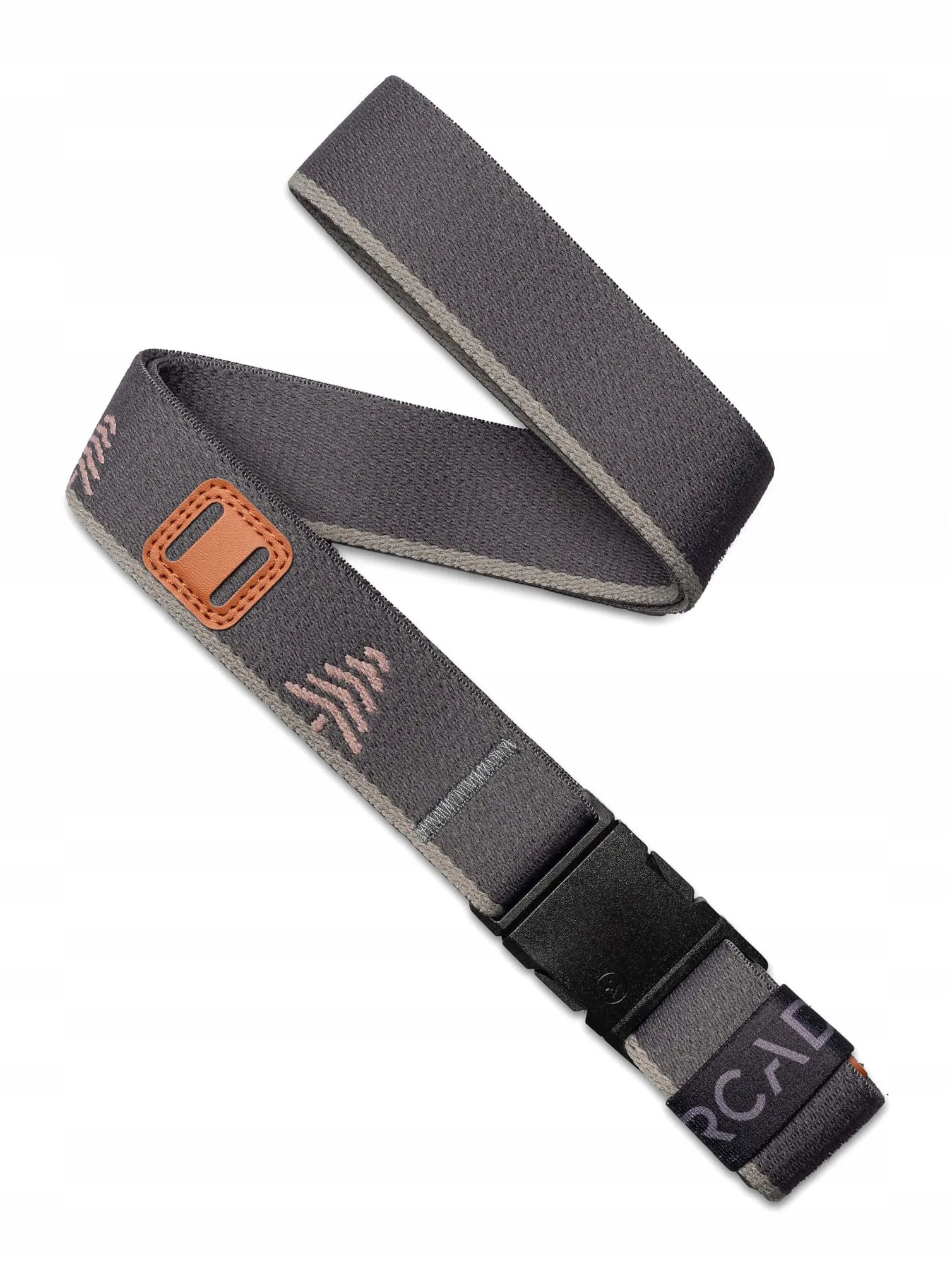 Pásek ke kalhotám Arcade Blackwood Slim charcoal/blush