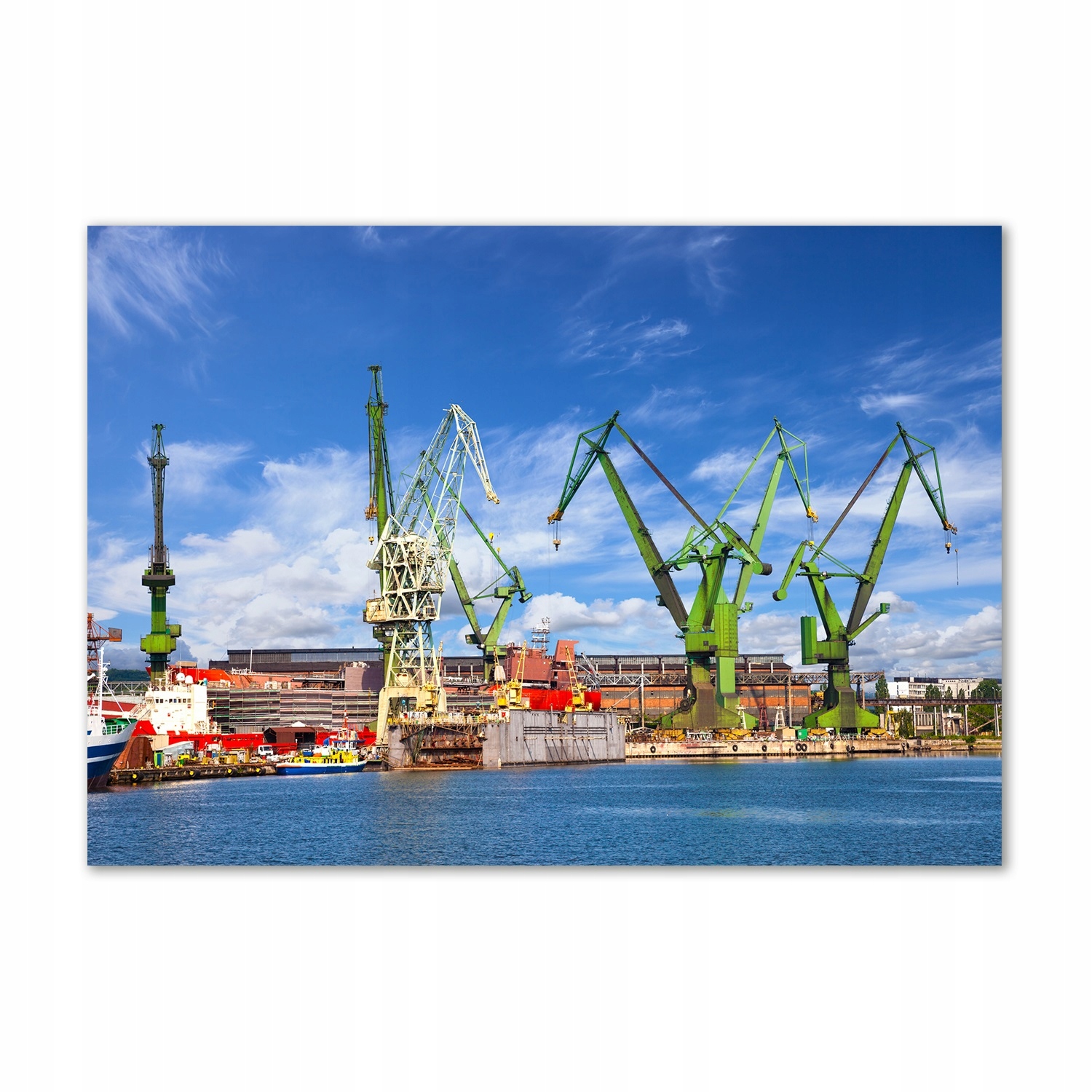 

Foto obraz akrylowy Stocznia w Gdańsku 100x70 cm