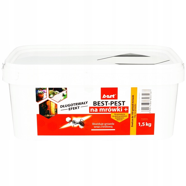 Środek na mrówki Best Pest 1,5kg Mocna Trucizna
