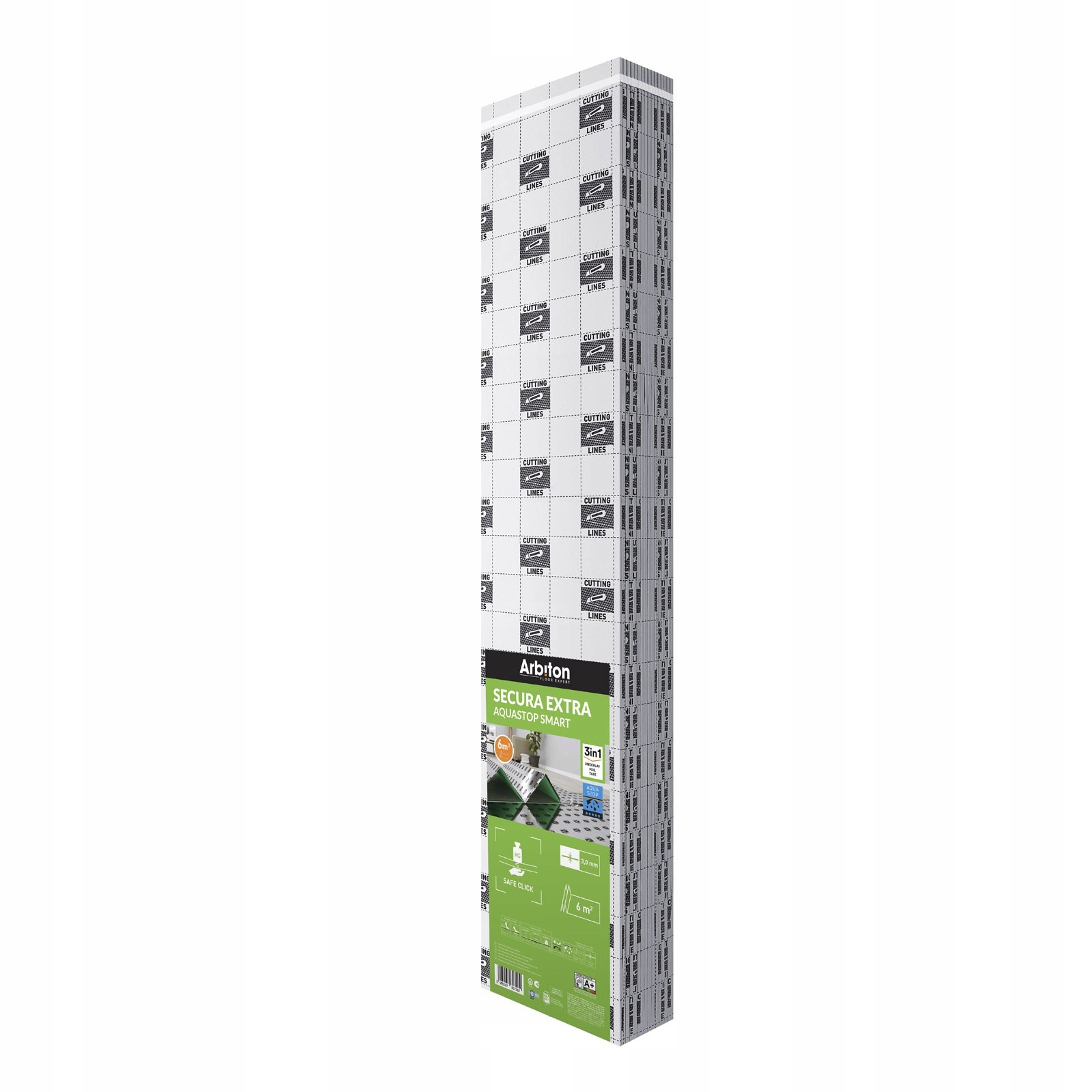 

Podkład secura extra smart aquastop 3mm