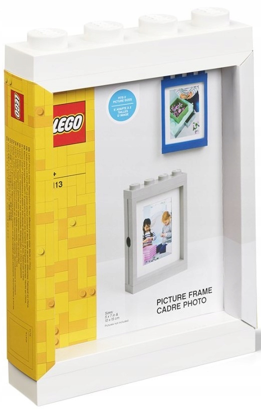 Ramka na zdjęcia Lego biała
