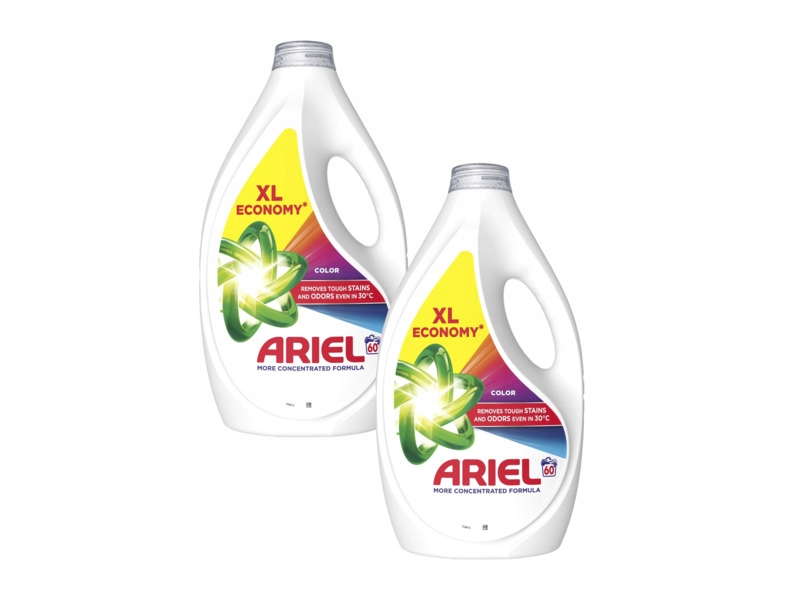 Płyn do prania Ariel Color 2 x 2700 ml do kolorowych tkanin