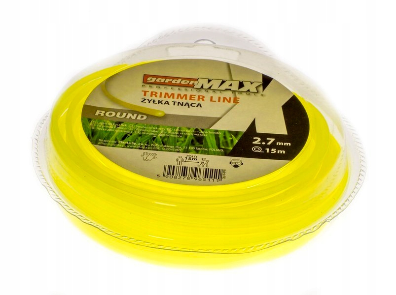 

Żyłka tnąca okrągła 2,7mm x 15mb