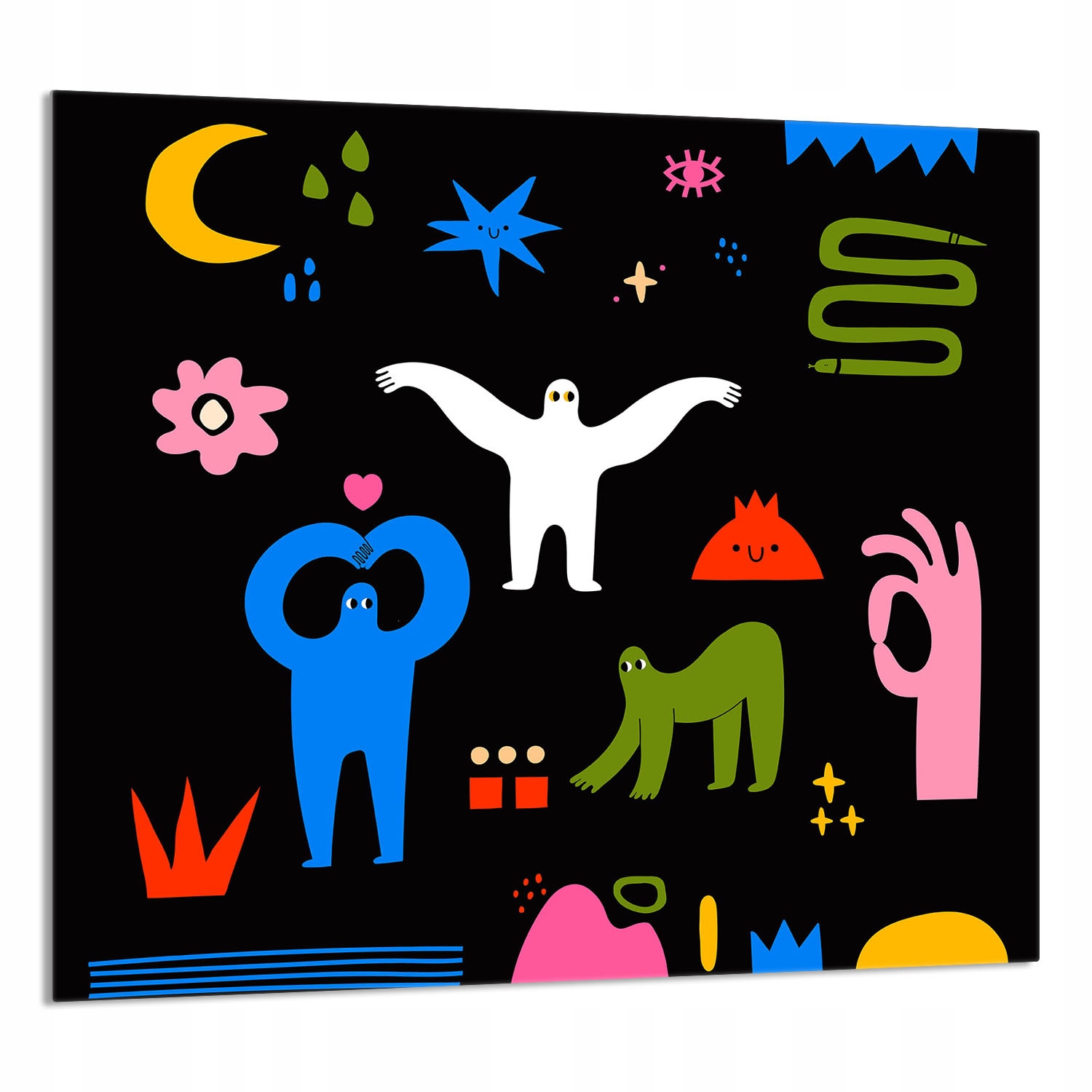Skleněný Panel Do Kuchyně 65x60 Pohádka Tvrzené Sklo