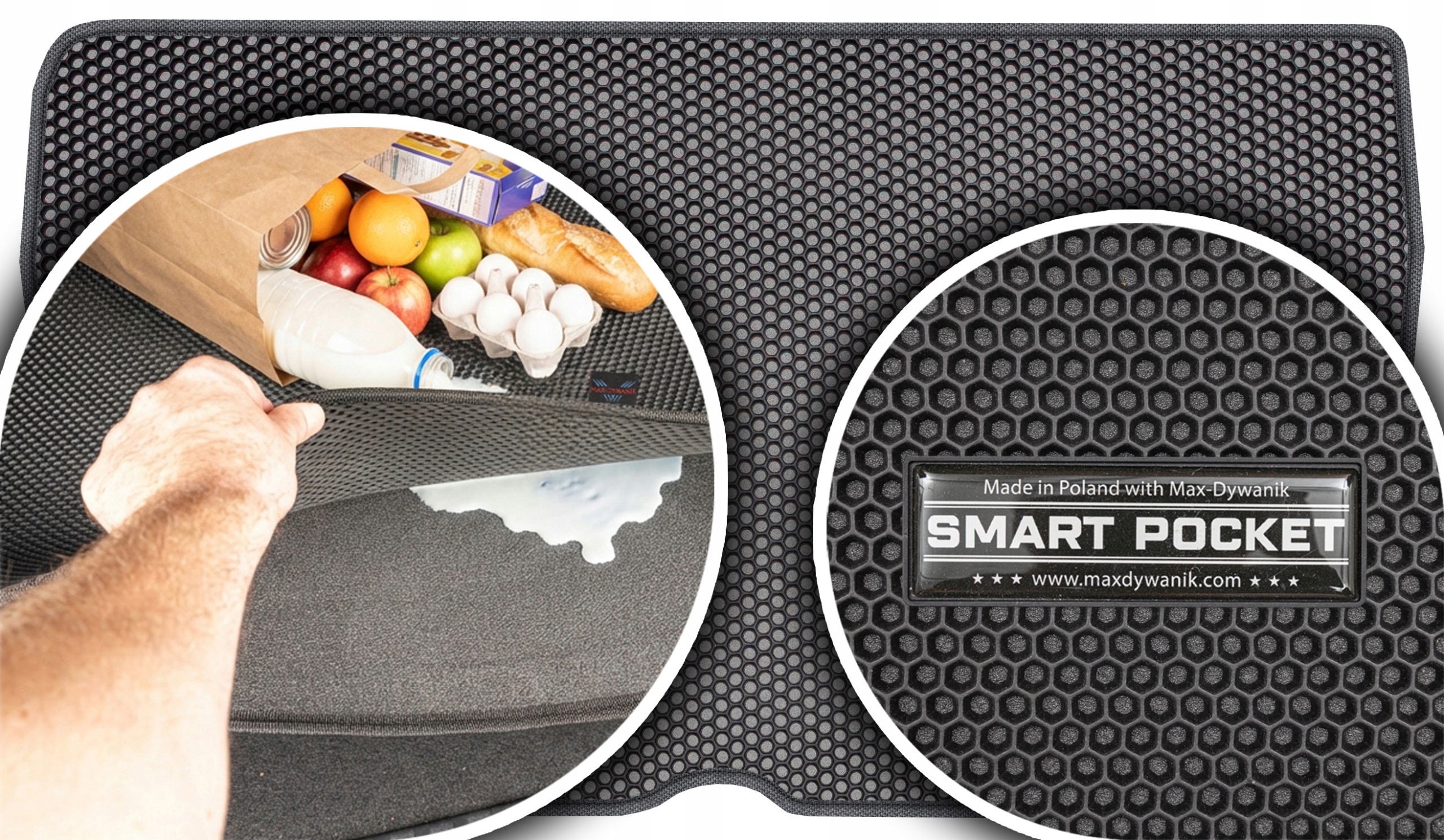 Audi R8 I Coupe 2006-2015 Vložka do zavazadlového prostoru Eva Smart Pocket