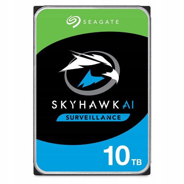 Dysk Seagate Skyhawk Ai ST10000VE001 (10 Tb ; 3.5"; Sata; 256 Mb; 7200