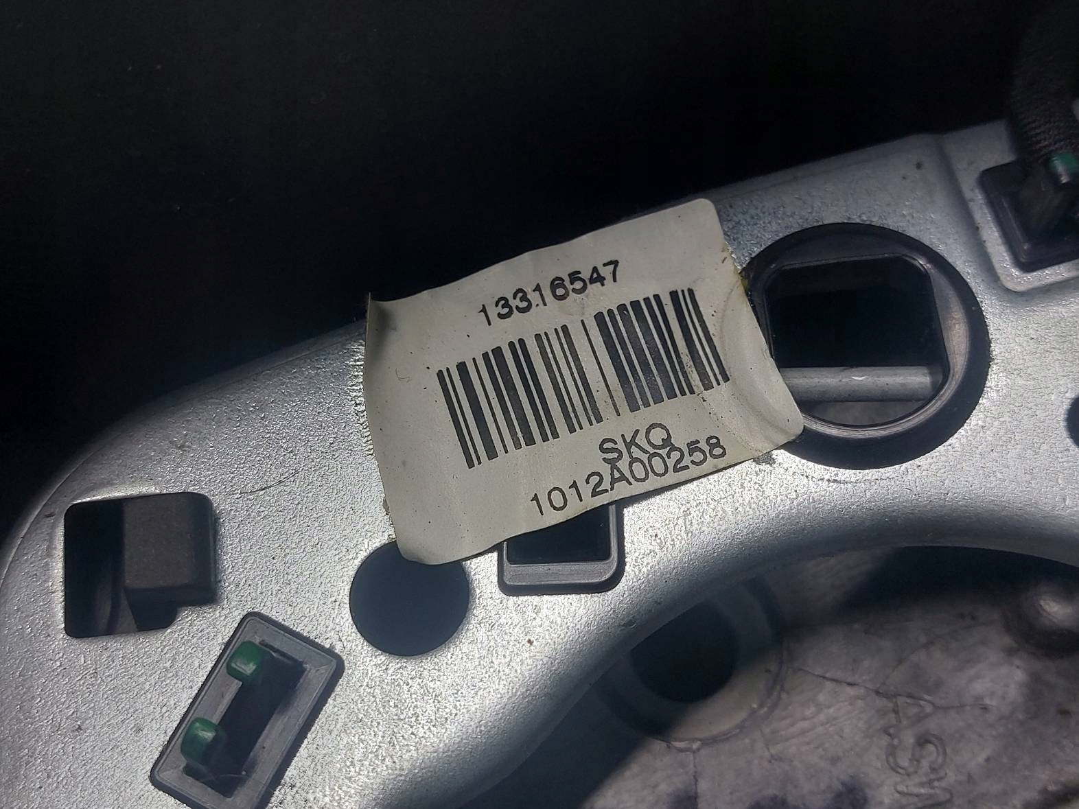 steering wheel, MULTIFUNKCJA OPEL INSIGNIA A 13316547