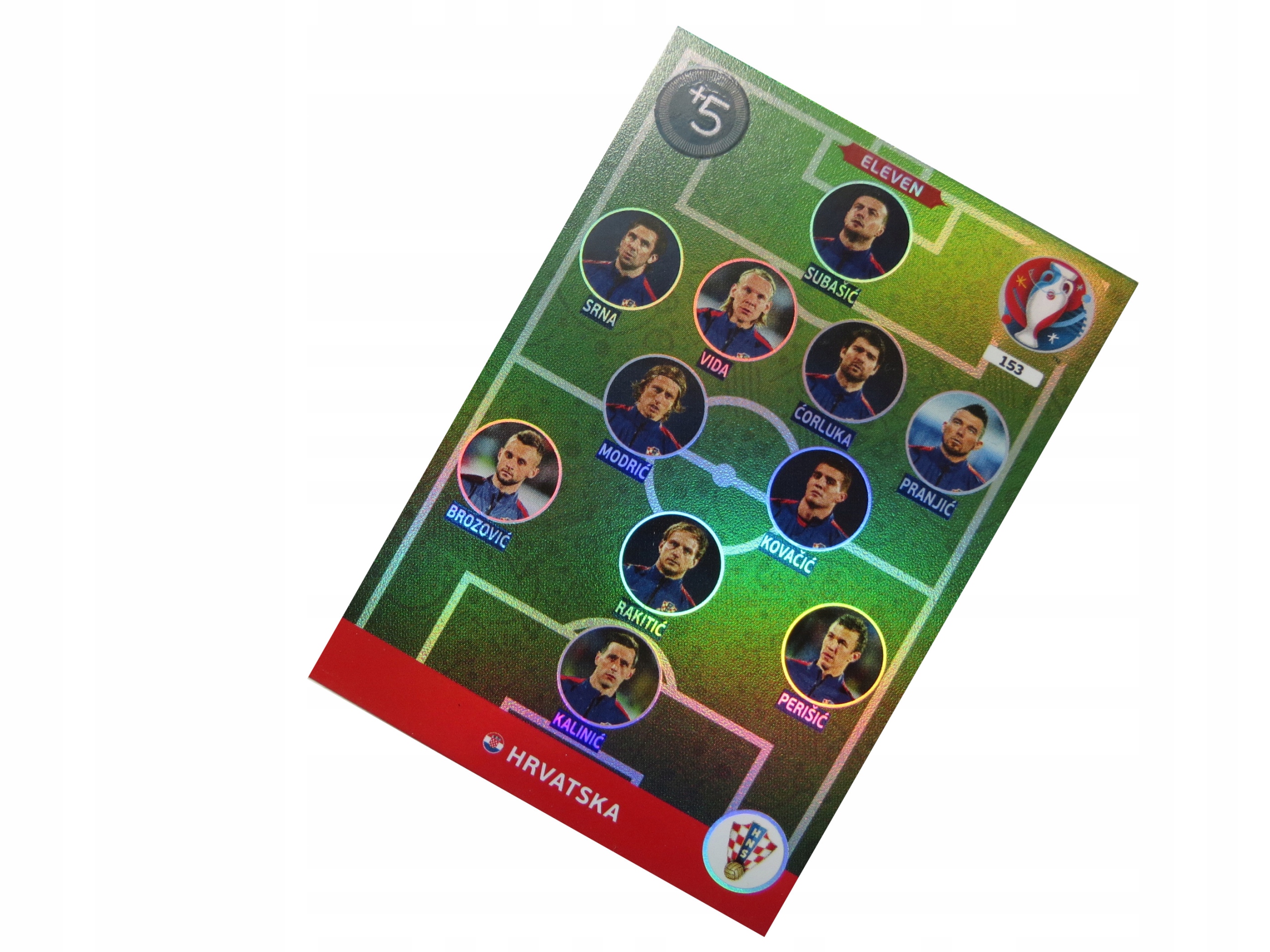 Panini Adrenalyn Uefa Euro 2016 Karty Piłkarskie Eleven Chorwacja 153