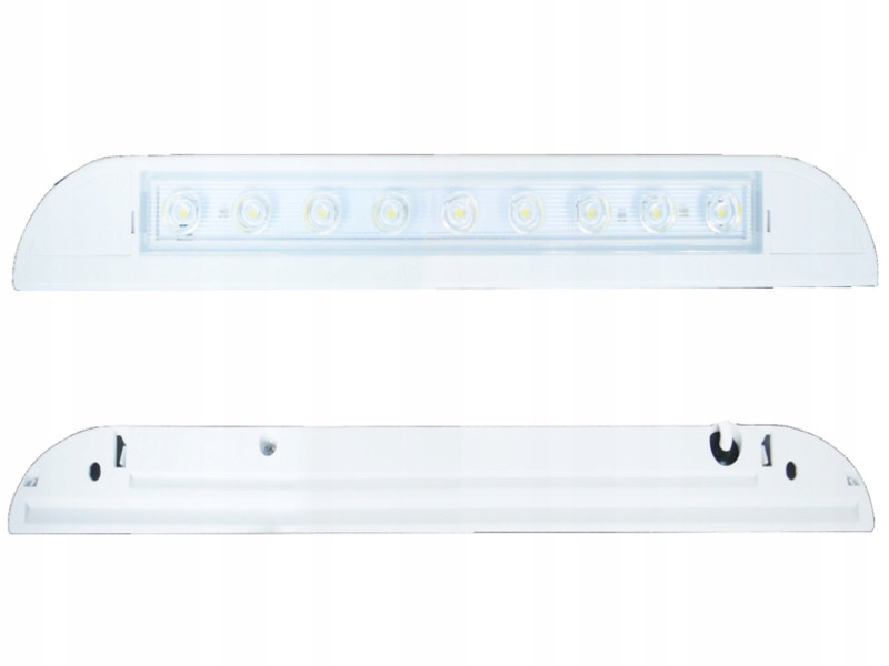 Lampa LED kątowa 45ST zewnętrzna 23cm do kampera weranda markiza do TIR BUS