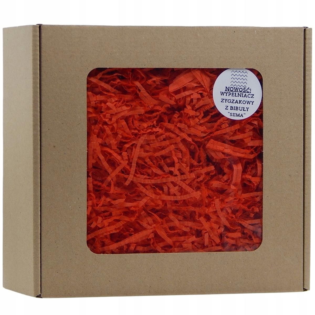 Wypełniacz Dekoracyjny Z Bibuły Ceglasty 50g Waga 0.05 kg
