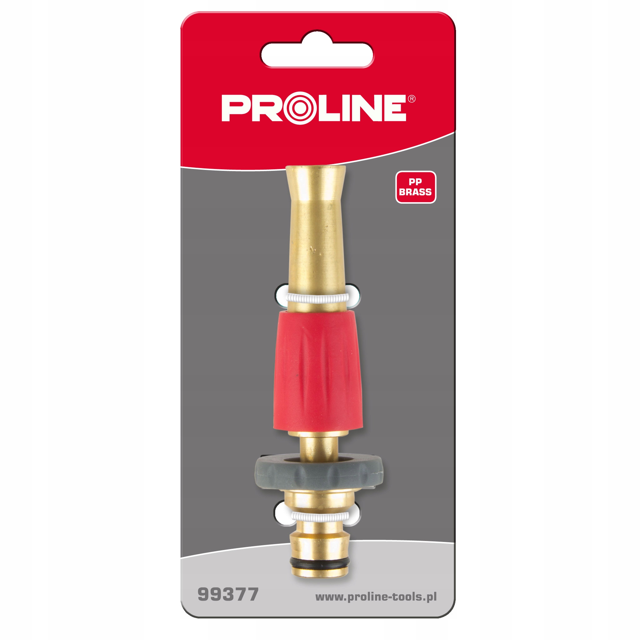 PROLINE ZRASZACZ PROSTY MOSIĄDZ BRASS04