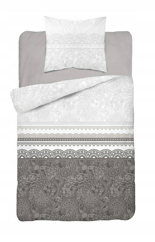 

Pościel bawełniana 140x200 Glamour Ornamenty Pasy