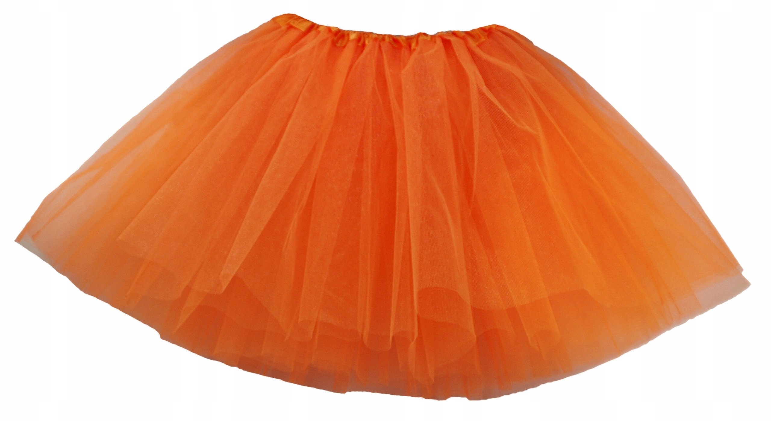 SPÓDNICZKA TIULOWA SPÓDNICA TUTU 40cm pomarańcz
