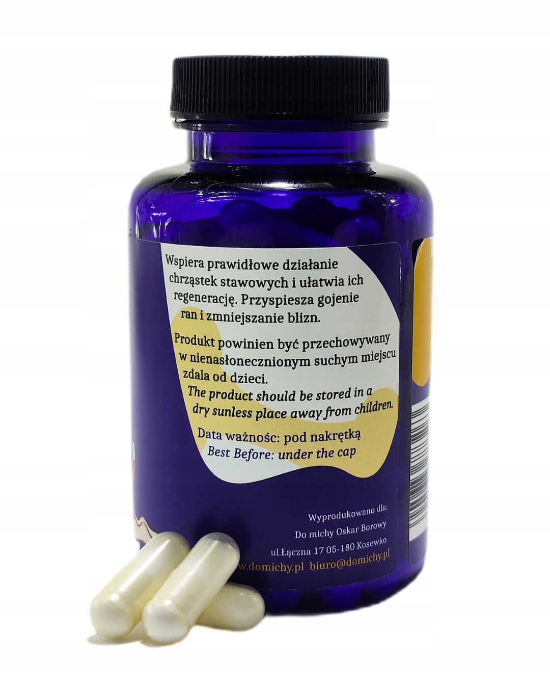 Levně Msm organická síra pro psa Do michy 80 ks klouby srst imunita