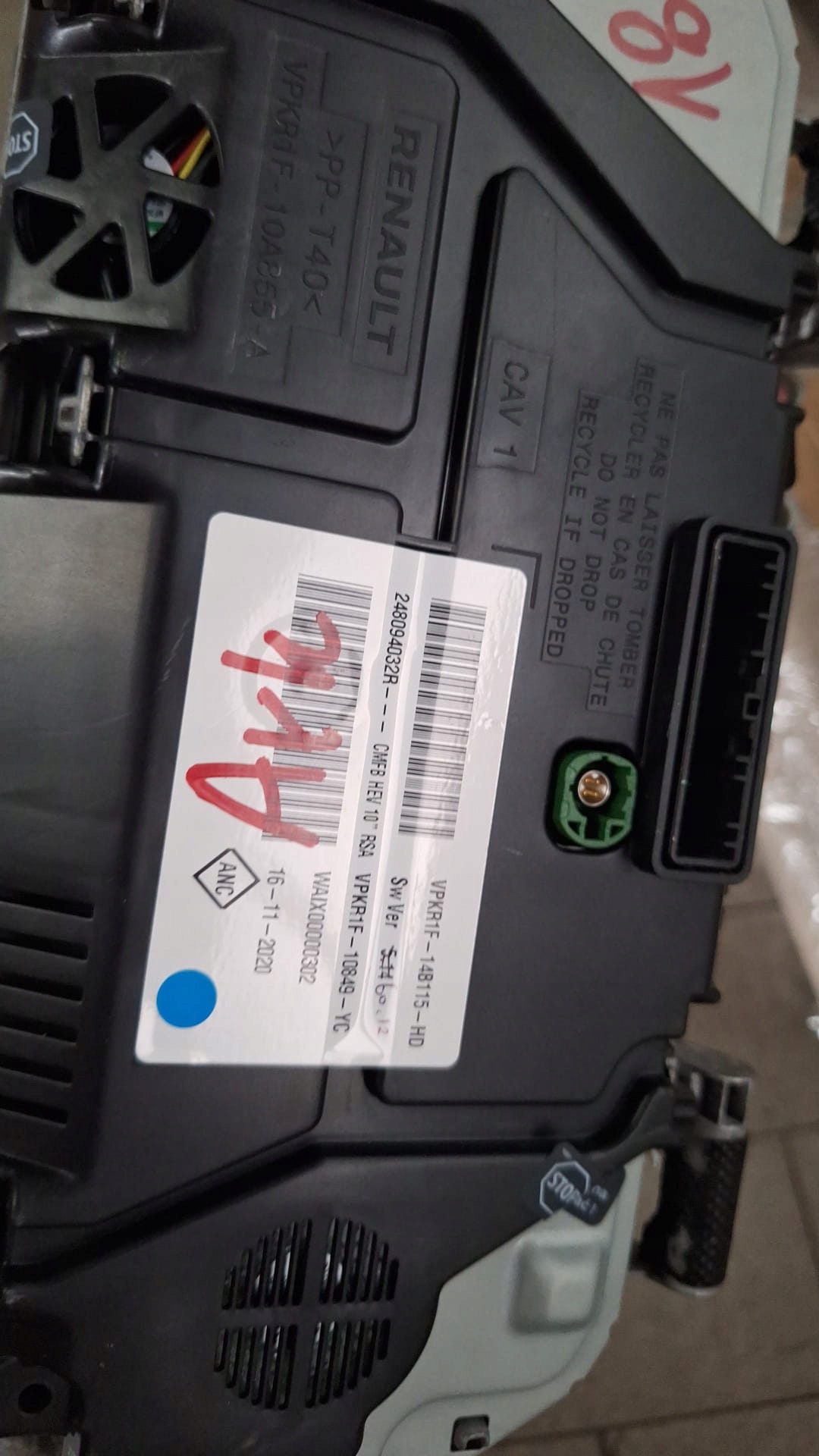 спидометр часы renault ARKANA 1.6 E-TECH 248094032R