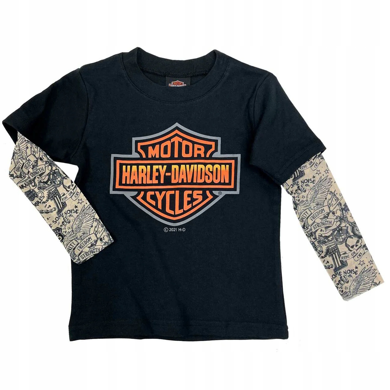 T-shirt Dziecięcy Harley Davidson Creeper Tatuaże 4 Lata