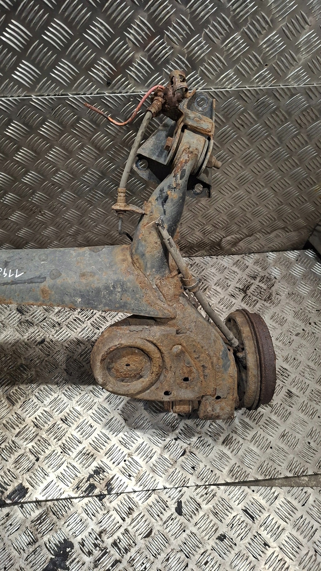 achsträger heck FIAT PANDA II