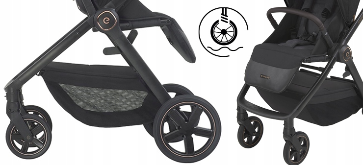 Espiro Only Way wózek spacerowy 307 Graphite Anthracite Kod producenta 5905683800204