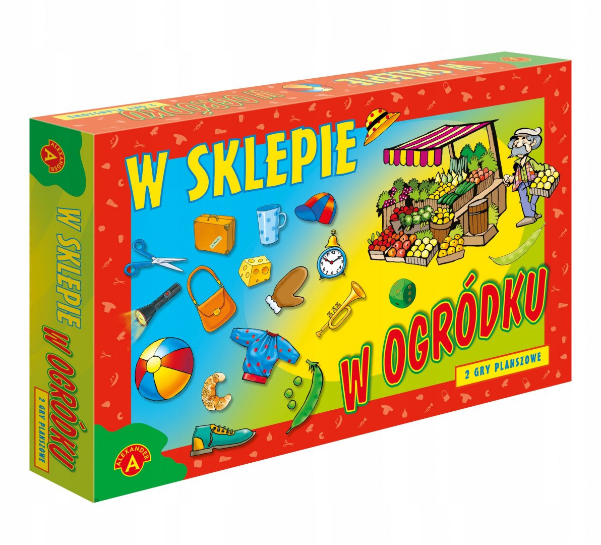 Zestaw Gier w Sklepie w Ogródku 2w1 Alexander
