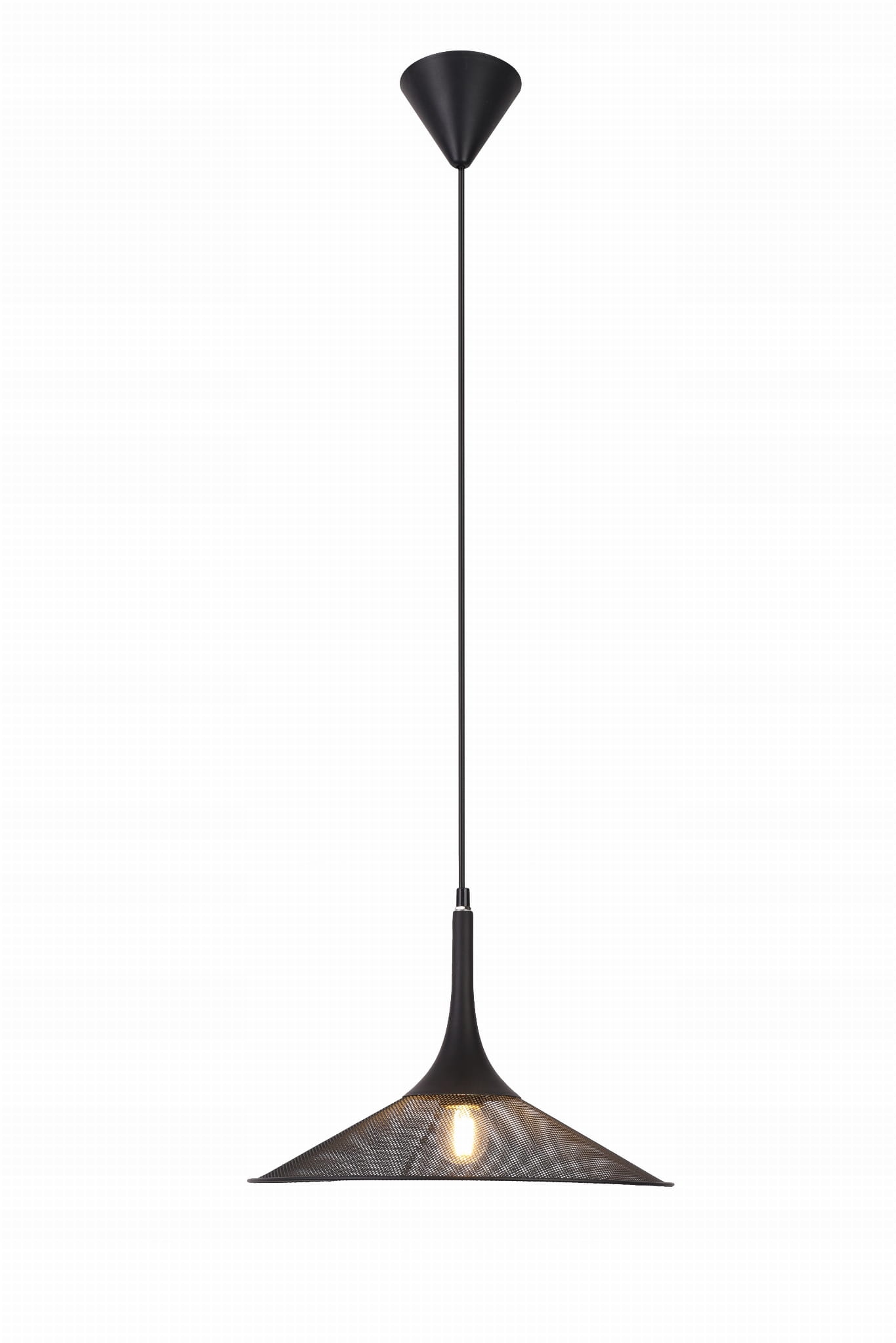 Závěsná lampa lustr nad stůl černá Candellux