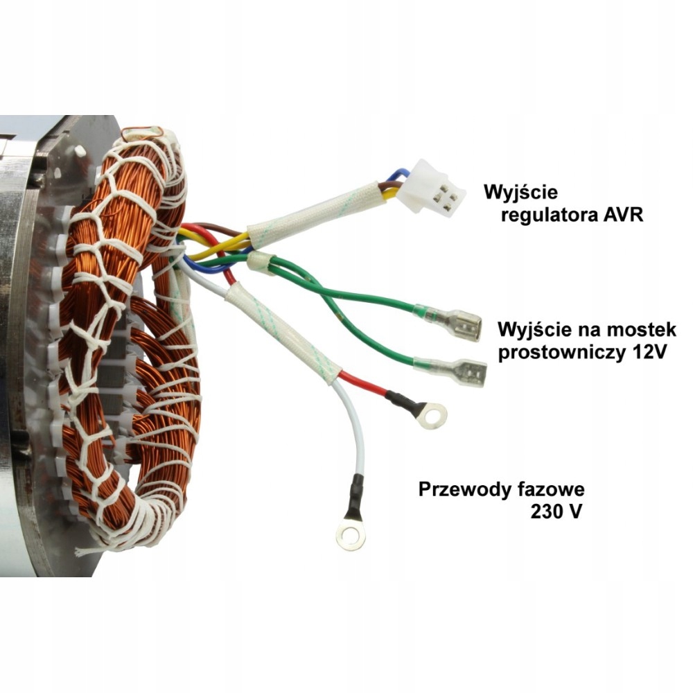 Stojan do agregatu prądotwórczego generator pakiet 100 mm prądnica 230V Kod producenta 1001FAL